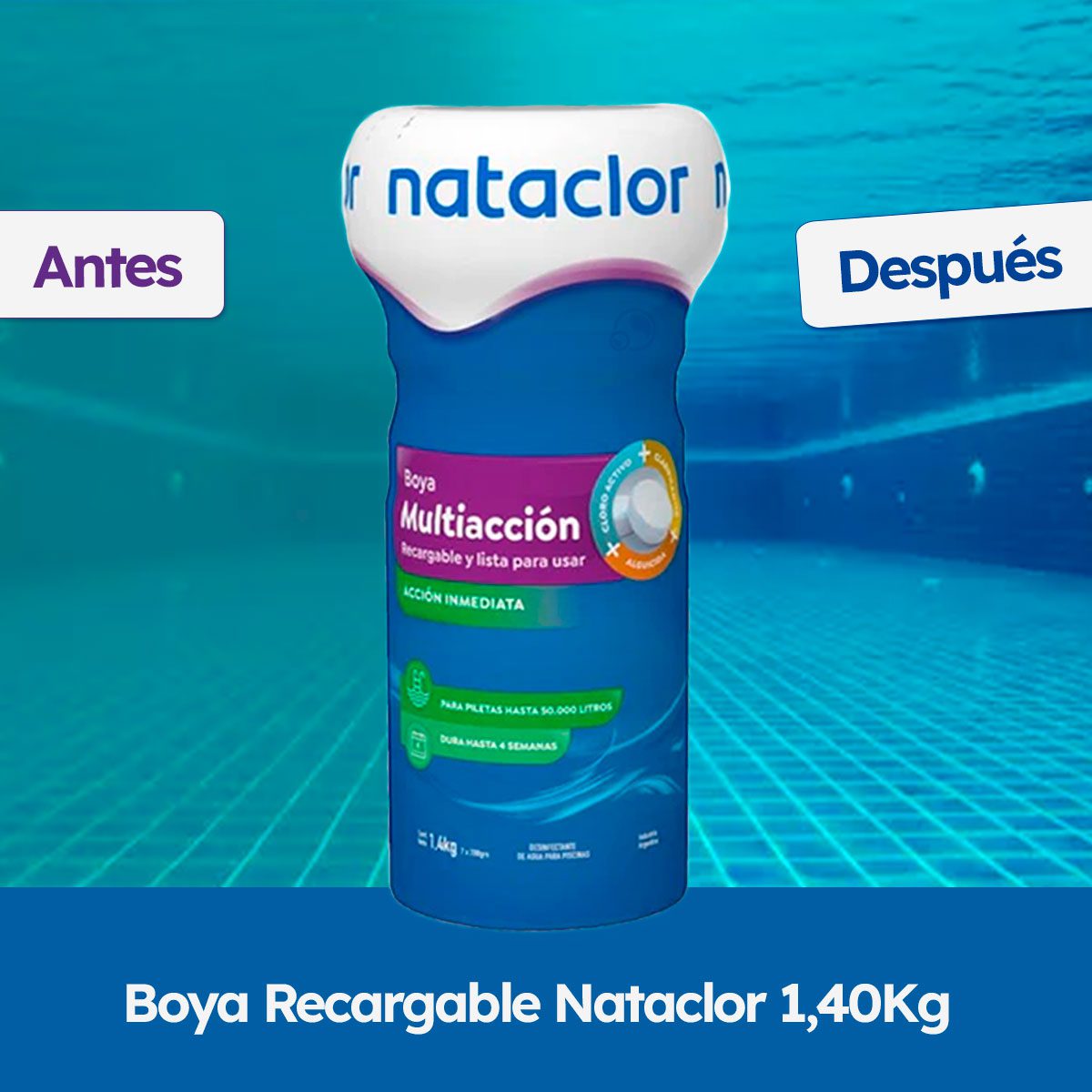 Boya Recargable Multiacción NATACLOR