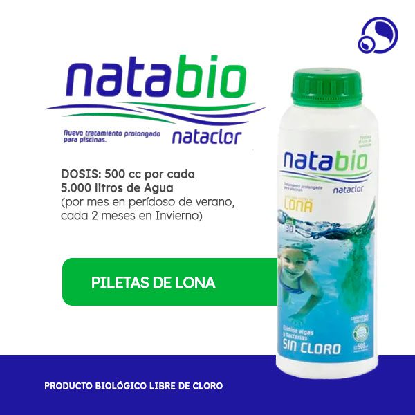 Natabio Piletas de Lona Botella por 500