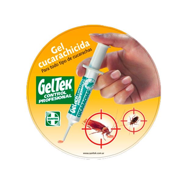 Jeringa gel mata cucarachas Geltek