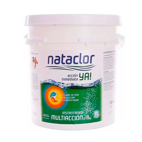DICLORO - Cloro Granulado Disolución Rápida Multiacción NATACLOR 10kg