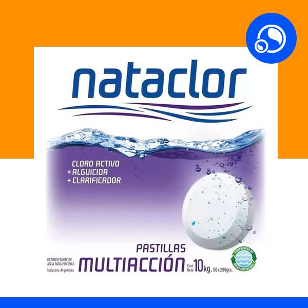 Pastillas Multiacción Nataclor - Cloro