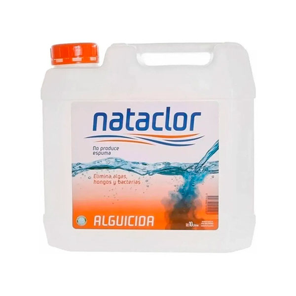 Alguicida 10 litros nataclor en bidon