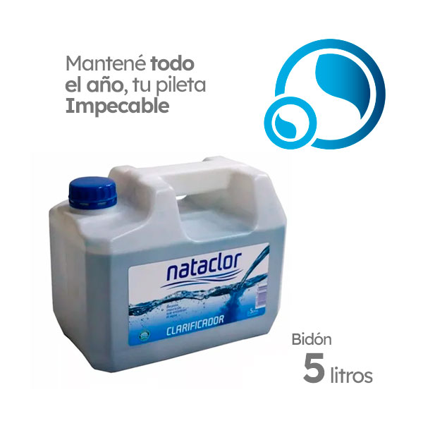 Clarificador Nataclor para piletas por 5 litros